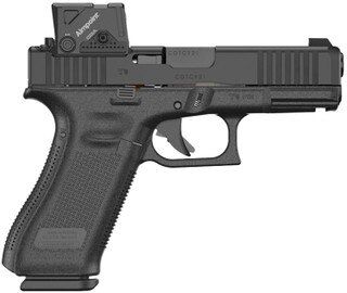 Direct-milled GLOCK 45 MOS 8 9mm pistol.